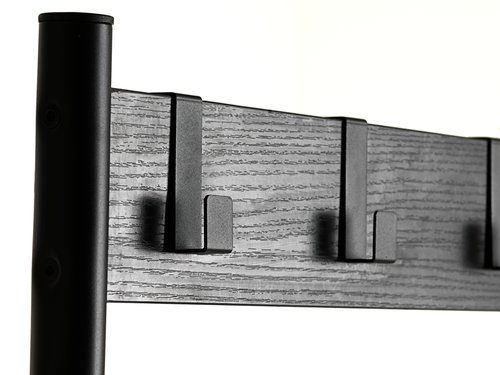 Hallway unit ELVERUM metal black