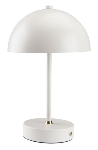 Battery lamp KENT D16xH25cm grey w/touch and timer