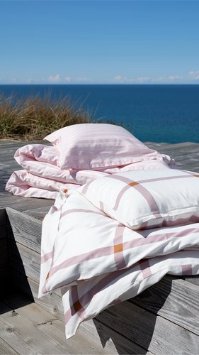 Duvet cover set NELL sateen King rose