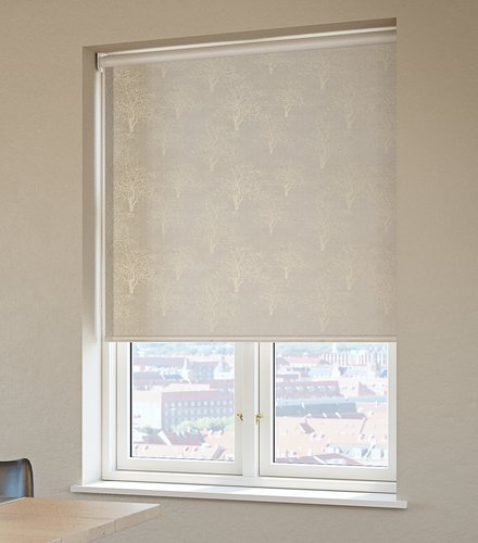 Blackout blind YNGEN 90x210cm natural