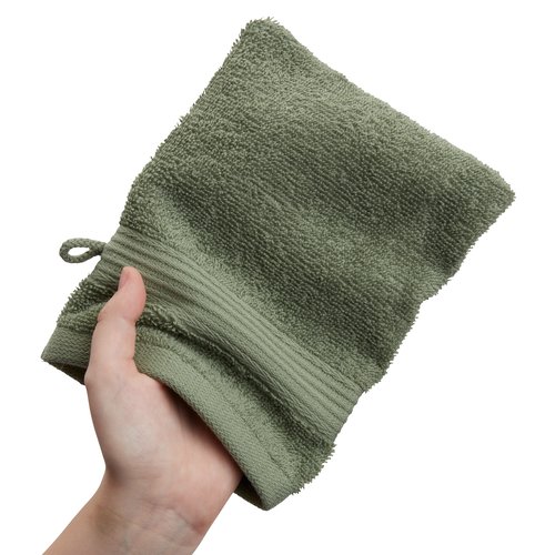 Wash glove KARLSTAD 15x20 army green