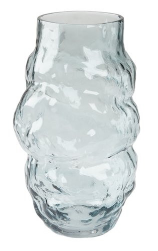 Vase JARL D18xH30cm blue
