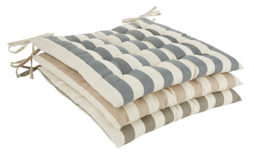 Garden cushion chair seat BONDEHOLM assorted