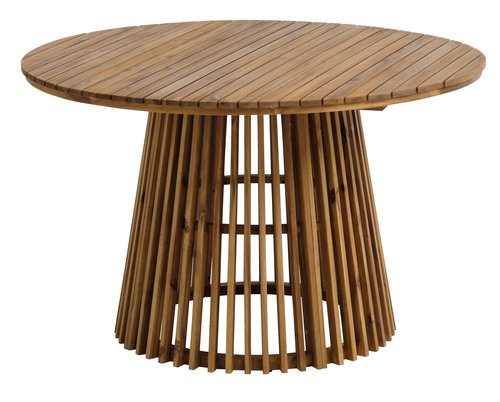 Garden table HOLTE D120 hardwood