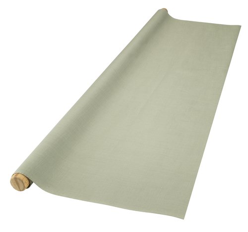 Coated tablecloth HJERTEGRAS 140 green