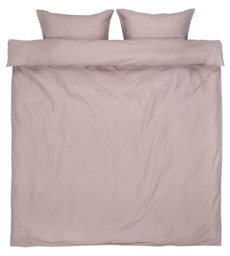 Duvet cover set ELLEN King purple