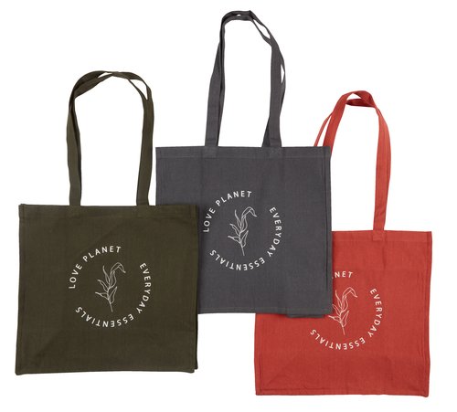 Shopping bag NILS W40xL20xH38cm assorted
