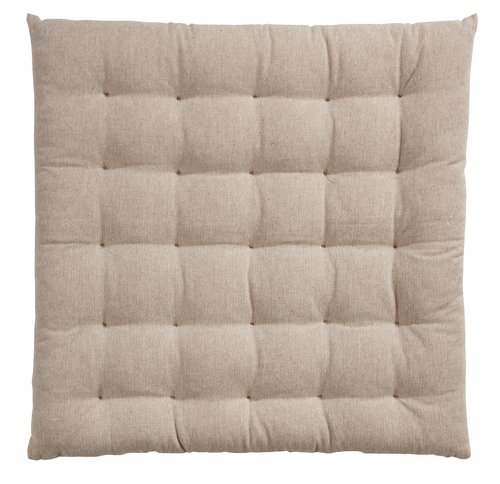 Seat pad ELVESNELLE 40x40x4 beige