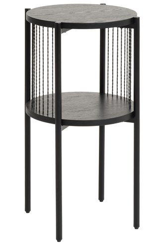 Bedside table EGELEV black