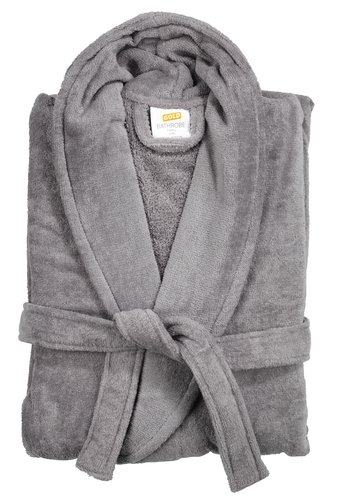 Bathrobe TIBRO L/XL grey