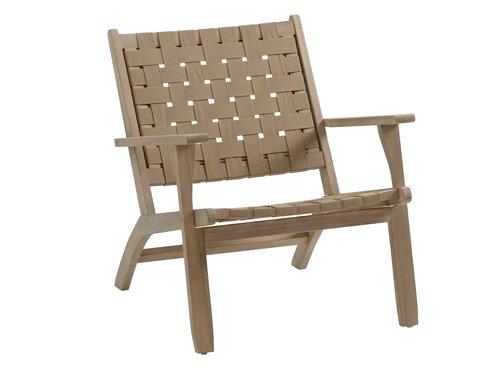 Lounge chair SKARA hardwood