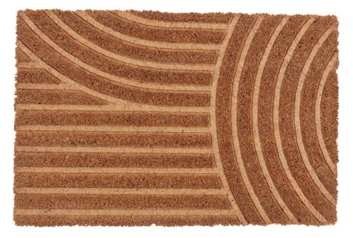 Doormat VASSARV 40x60 coir natural