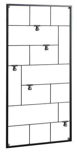 Notice board STOUBY 55x105 black