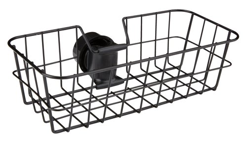 Shower basket NACKA black