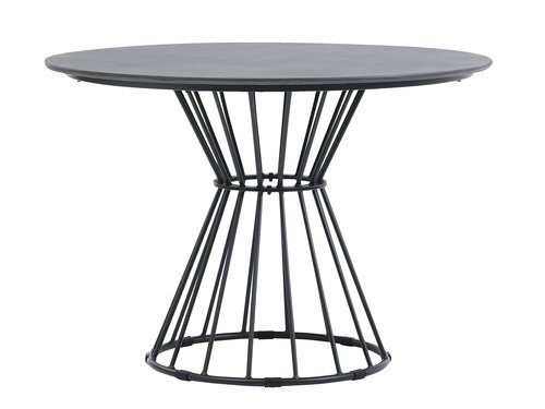 Garden table FAGERNES D110 grey