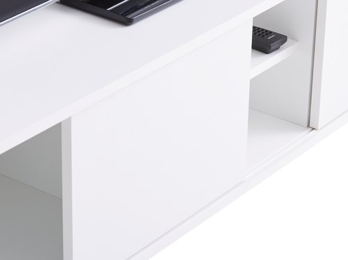 TV bench EGERUP white