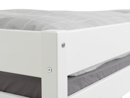 Bunk bed VESTERVIG 2x90x200 incl. ladder white