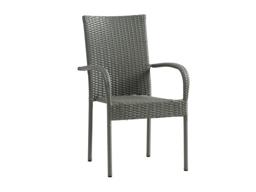 Stacking chair GUDHJEM grey