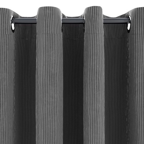 Curtain TOTAK 1x140x300 corduroy grey