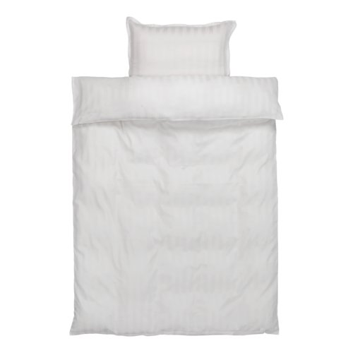 Duvet cover set NELL sateen Single white