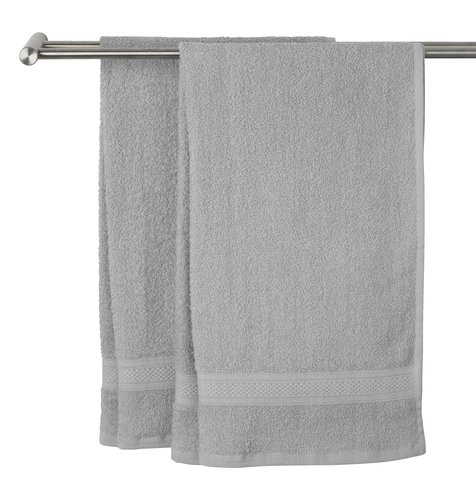 Hand towel UPPSALA 50x90 light grey