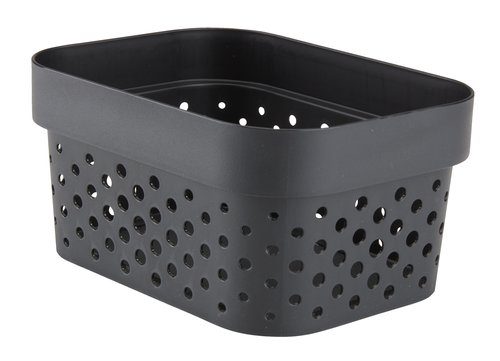 Basket INFINITY 1.4L plastic black