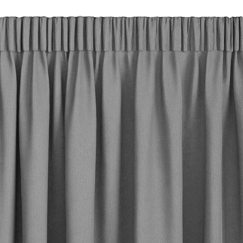 Blackout curtain ARA 1x140x300 grey