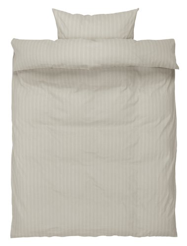 Duvet cover set KARMEN Single sand