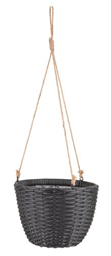 Hanging plant pot STORSKARV D27xH19 assorted
