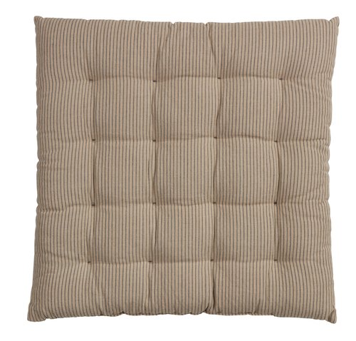 Seat pad ELVESNELLE 40x40x4 beige/grey