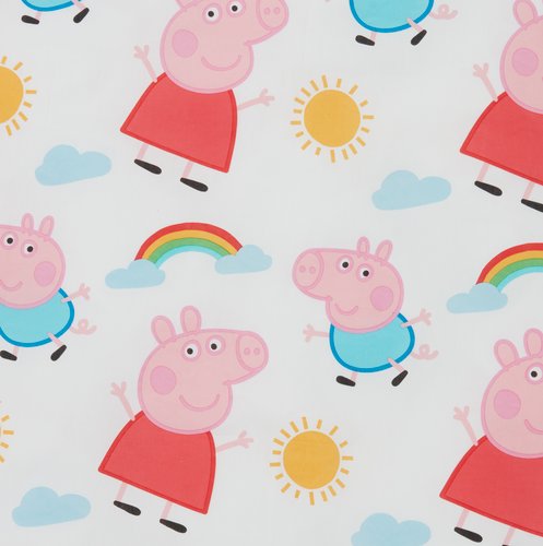 Duvet cover set PEPPA PIG Junior blue/green