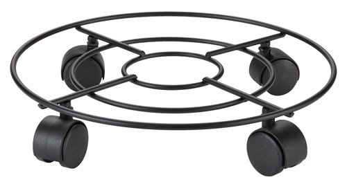 Garden planter trolley EREMITT D30xH6 black