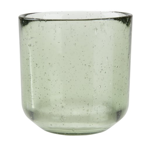 Tealight holder ASLAK D8xH8cm green