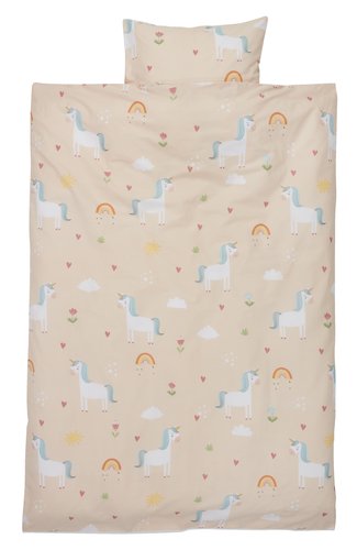 Duvet cover set STEFFI Junior rose