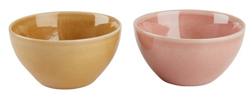 Bowl KLAUDI D12xH6cm rose