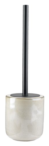 Toilet brush KISA glazed