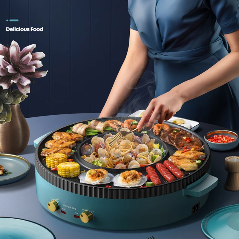 Multi-Function Hot Pot Barbecue