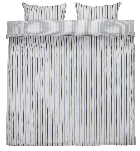 Duvet cover set TOVE King blue