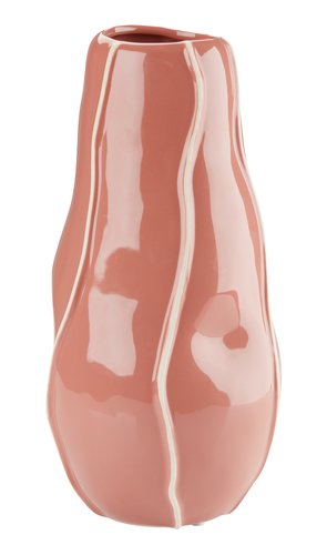 Vase ULF D15xH30cm rose