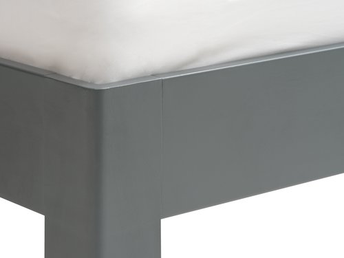 Bed frame KILDEN Super King dark grey