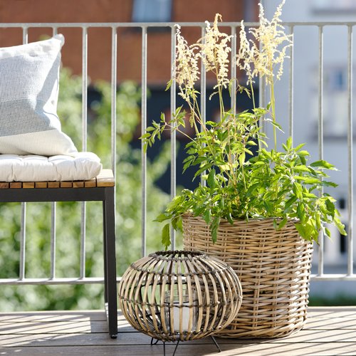 Lantern ENGHAUK D32xH26cm natural