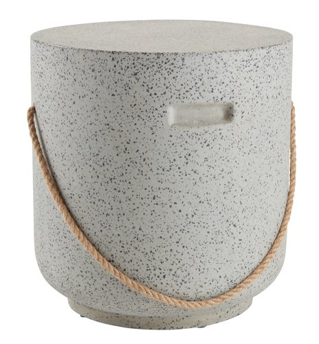 Stool PIROL D37xH40 grey