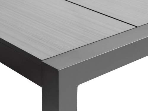 Garden table HAGEN W100xL214 grey