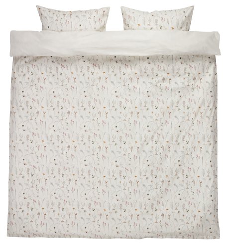 Duvet cover set SUSSI Double white