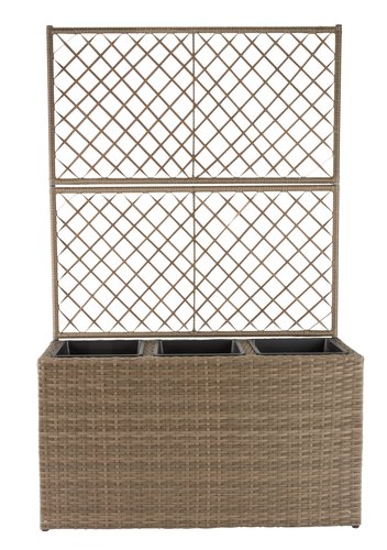 Planter box TRANA W30xL83xH130 natural