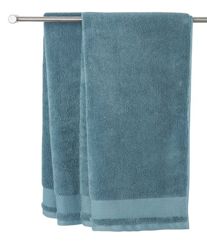 Guest towel NORA 40x60 dusty blue