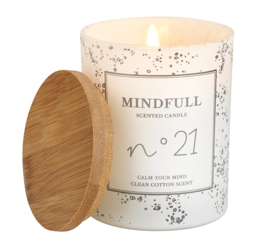 Scented candle ANTON D7xH9cm w/lid