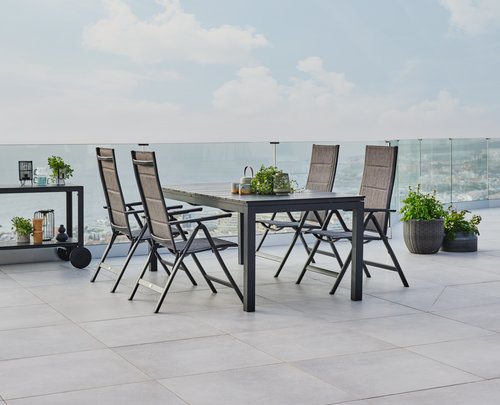 Recliner chair MYSEN grey