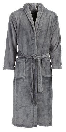 Bathrobe LERUM S/M dark grey