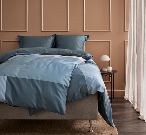 Sateen duvet cover set MARIA King blue